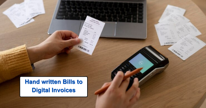 How The Shift From Handwritten Bills To Digital Invoices Happened: A Step-by-Step Guide.?