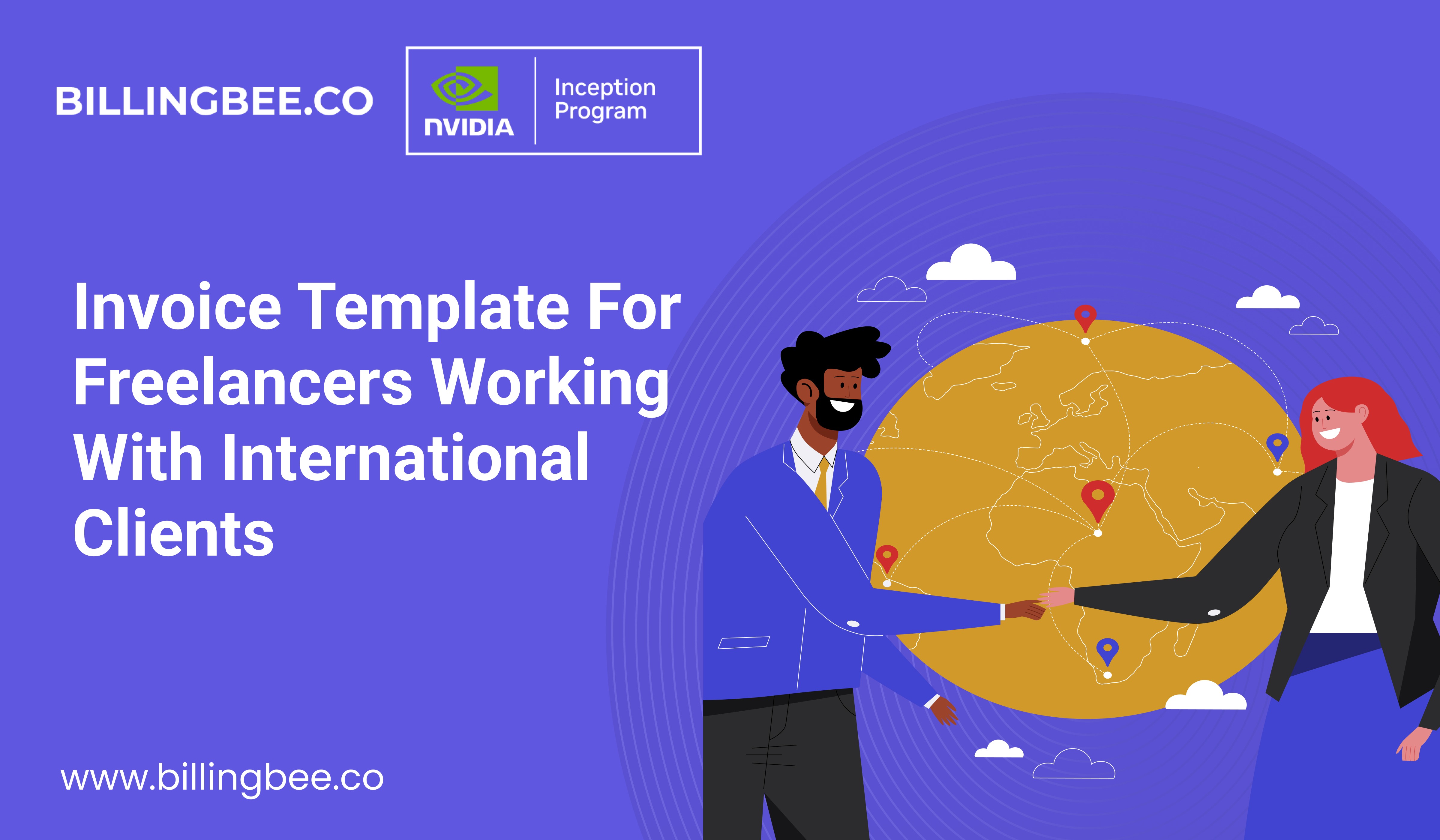 Invoice Template for Freelancers Working with International Clients<