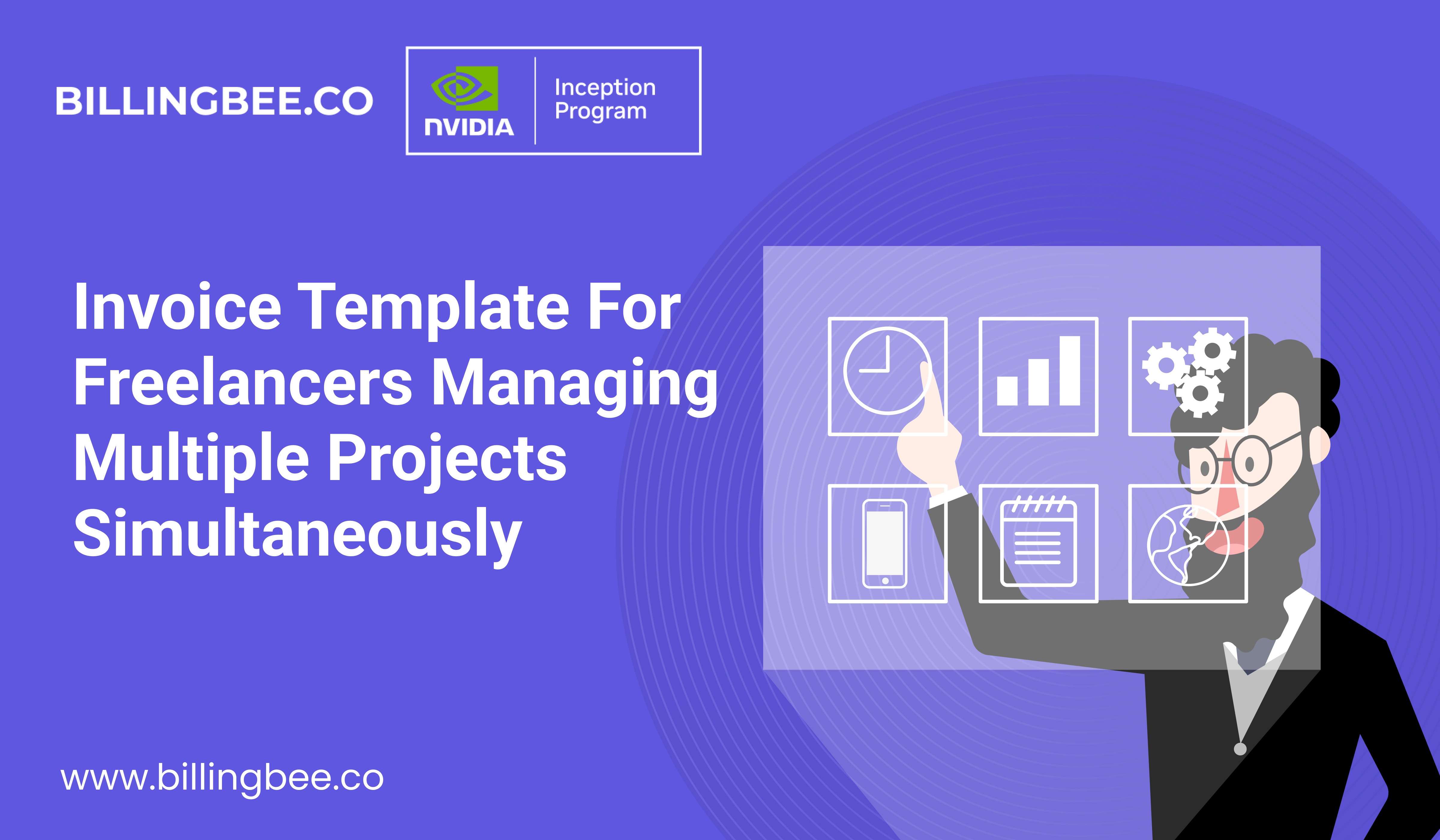 Invoice Template for Freelancers Managing Multiple Projects Simultaneously<