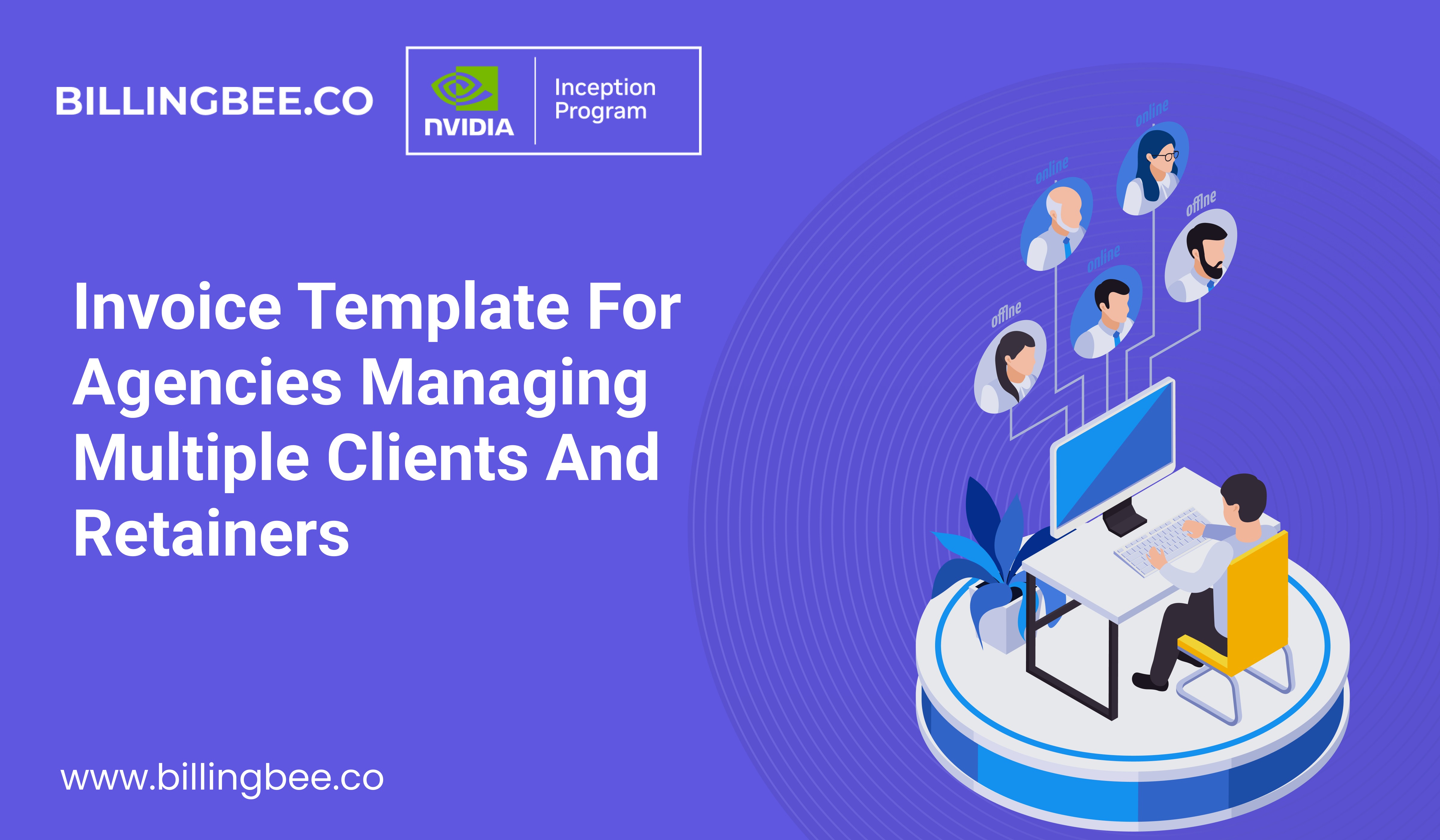 Invoice Template for Agencies Managing Multiple Clients and Retainers<
