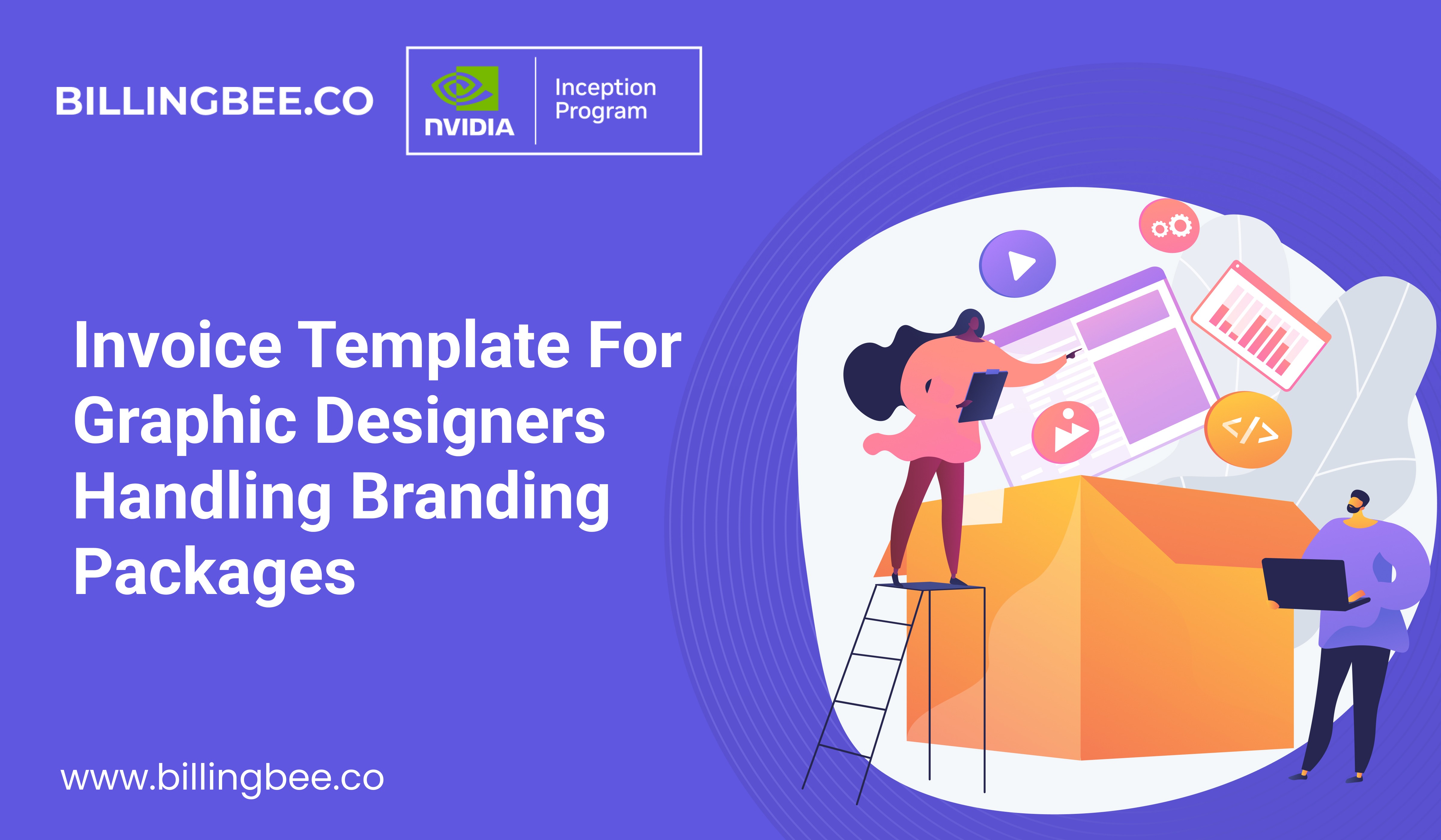 Invoice Template for Graphic Designers Handling Branding Packages<