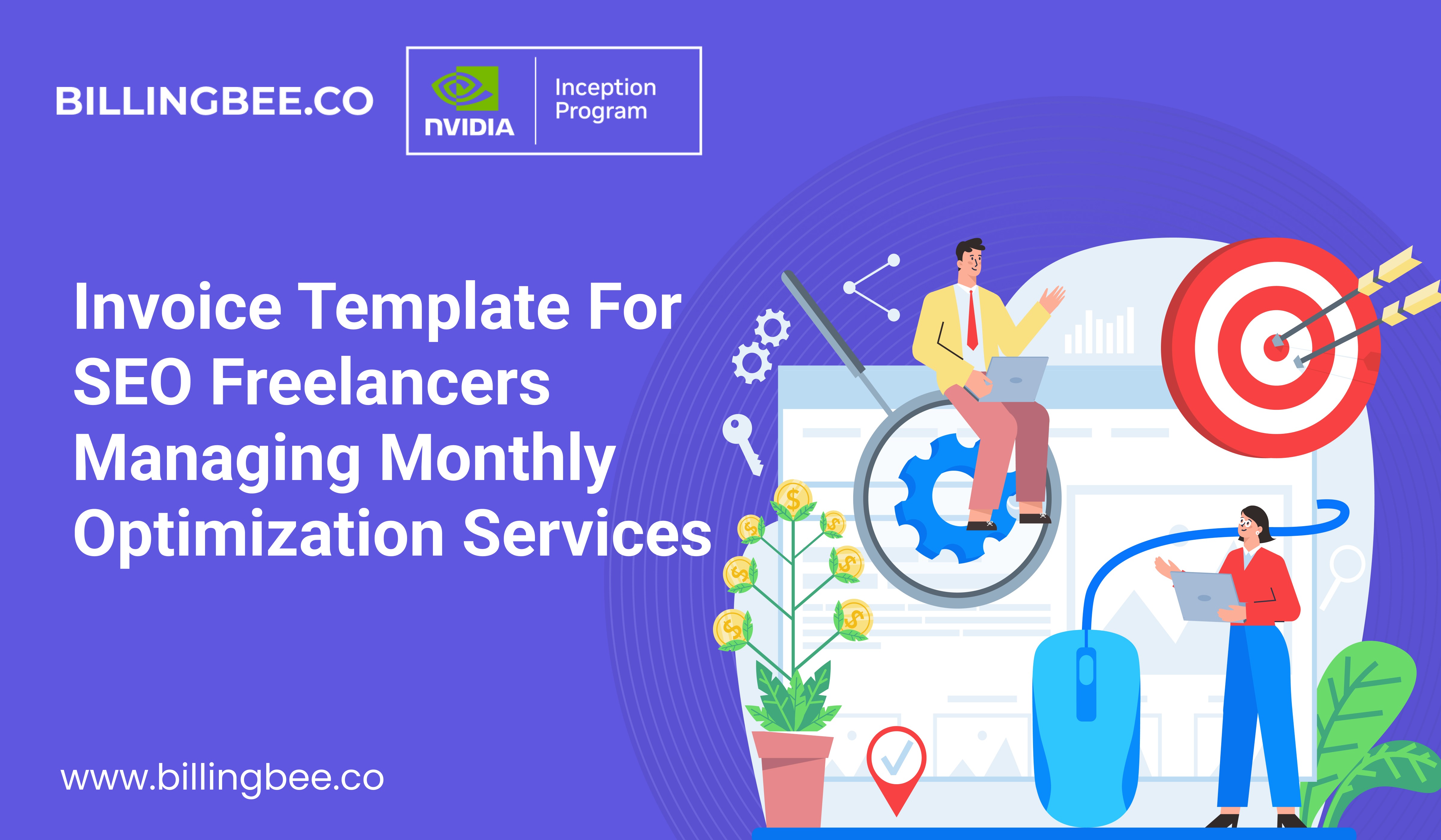 Invoice Template for SEO Freelancers Managing Monthly Optimization Services